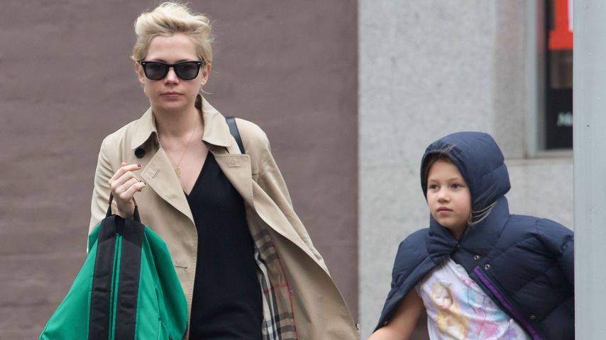 Michelle Williams mit Tochter Matilda in Brooklyn