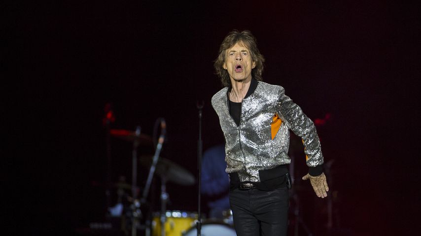 Mick Jagger bei einem Auftritt in Hamburg