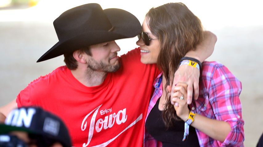 Promi-Paar Ashton Kutcher und Mila Kunis