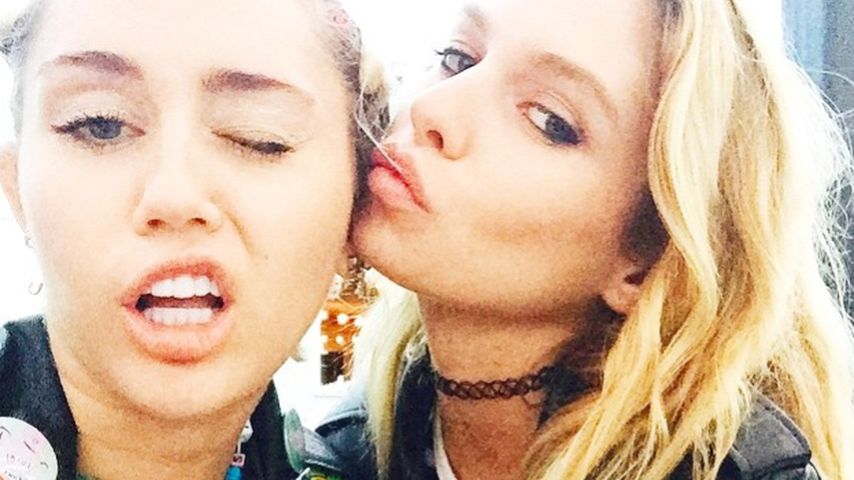 Miley Cyrus und Stella Maxwell