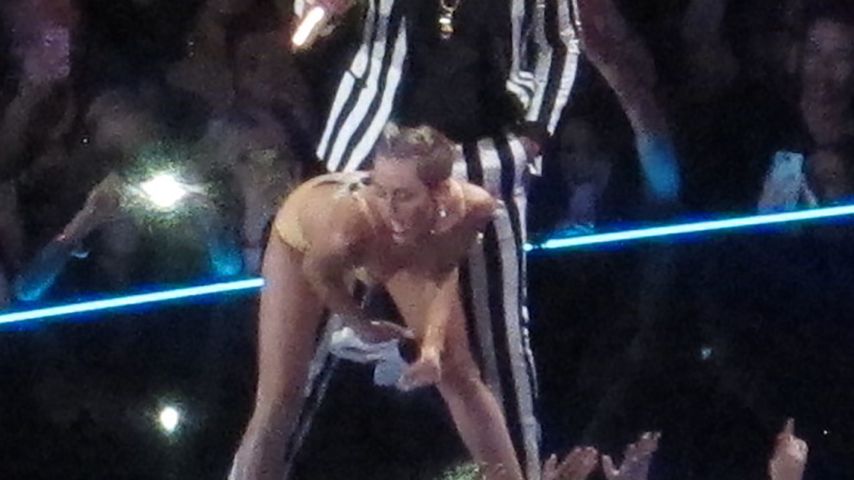 Miley Cyrus und Robin Thicke bei den VMAs