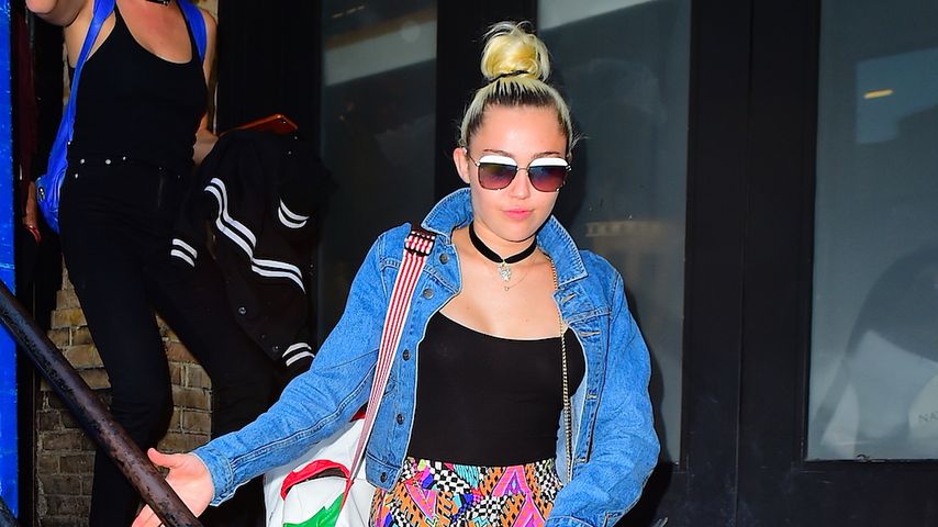 Miley Cyrus vor dem Soho House in New York City