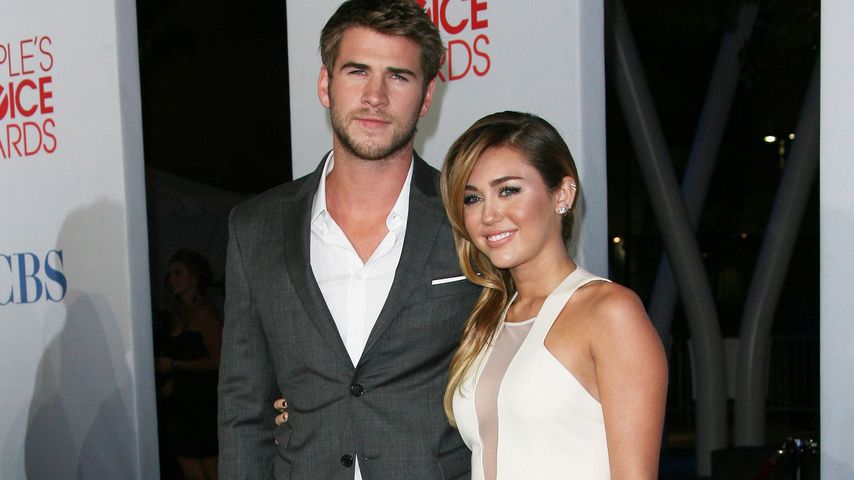 Sängerin Miley Cyrus und Schauspieler Liam Hemwsworth