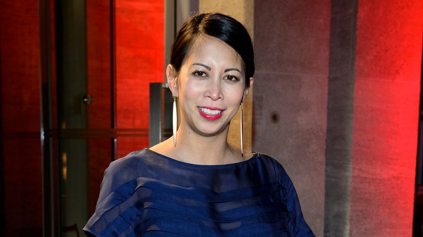 Minh-Khai Phan-Thi mit Babybauch bei der Berlinale 2017