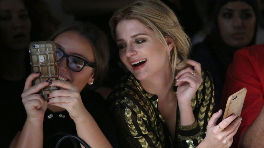 Mischa Barton in der Front Row des "Nolcha Shows"-Catwalk