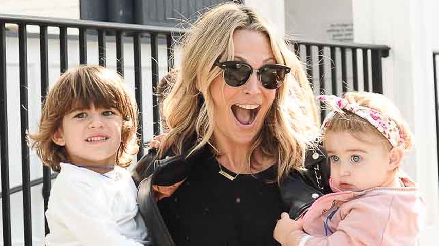 Molly Sims mit ihren Kindern Brooks und Scarlett