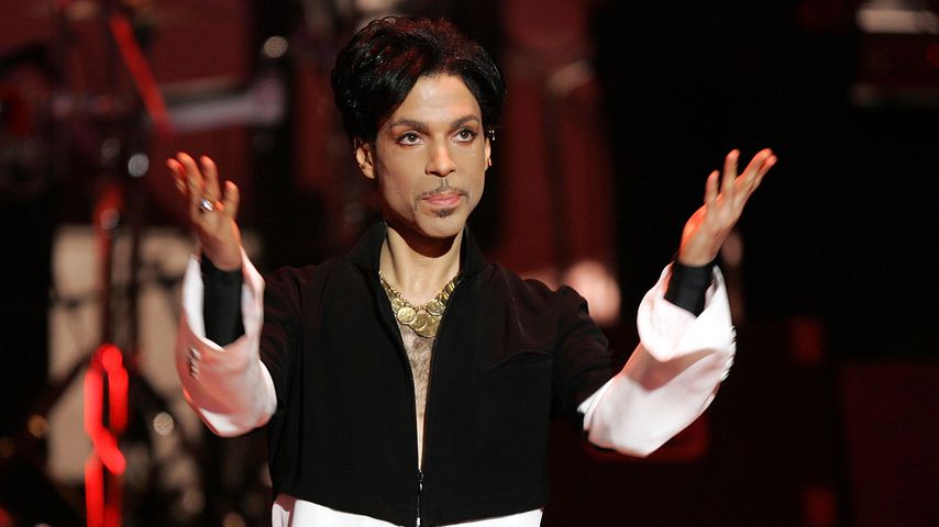 Musiker Prince bei einer Awardverleihung 2005