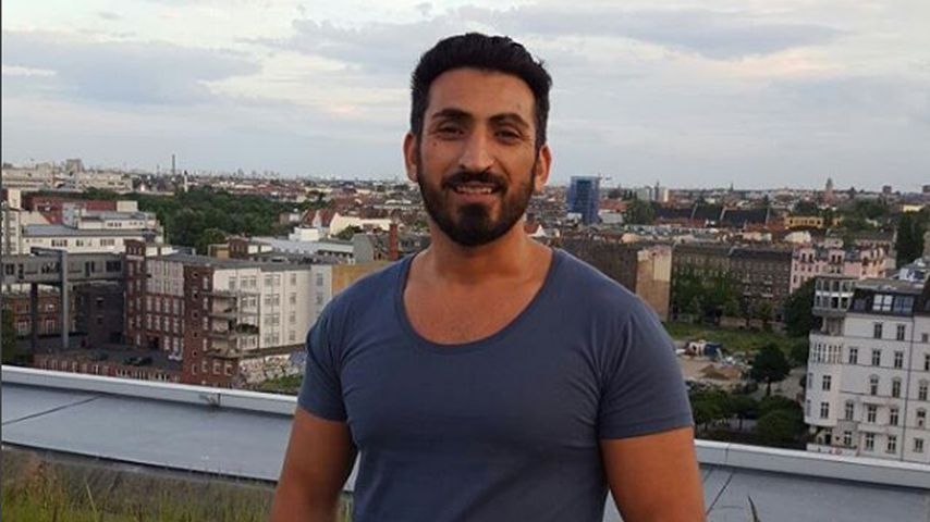Mustafa Alin posiert für ein Foto