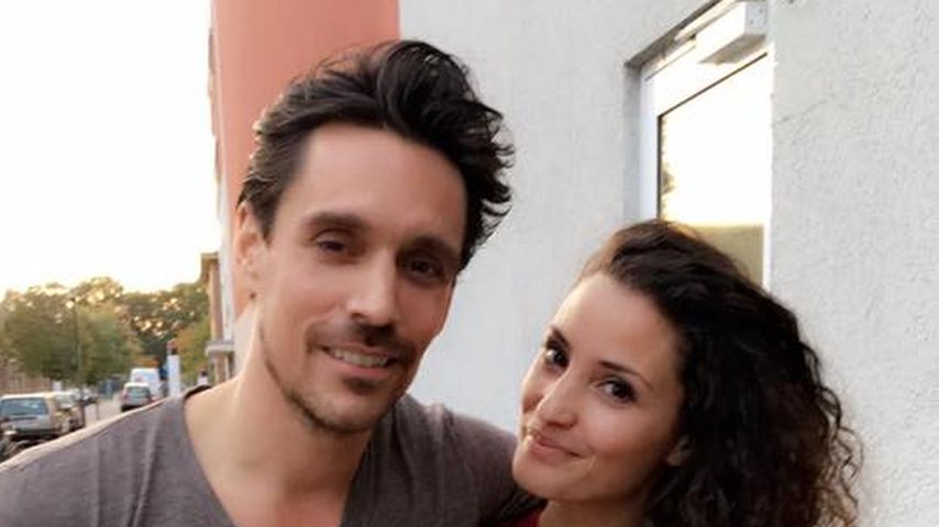 Philipp Christopher und Nadine Menz bei ihrem letzten GZSZ-Drehtag