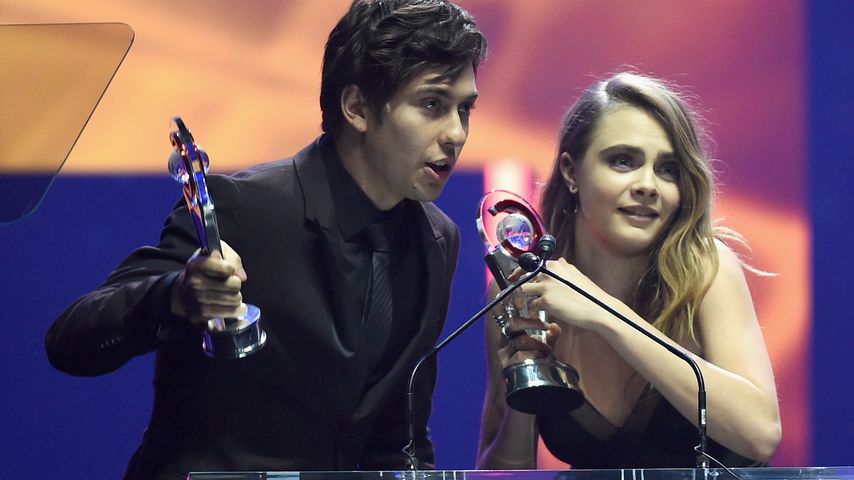 Cara Delevingne und Nat Wolff