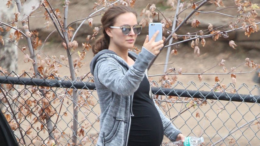 Natalie Portman bei einer Wanderung in LA
