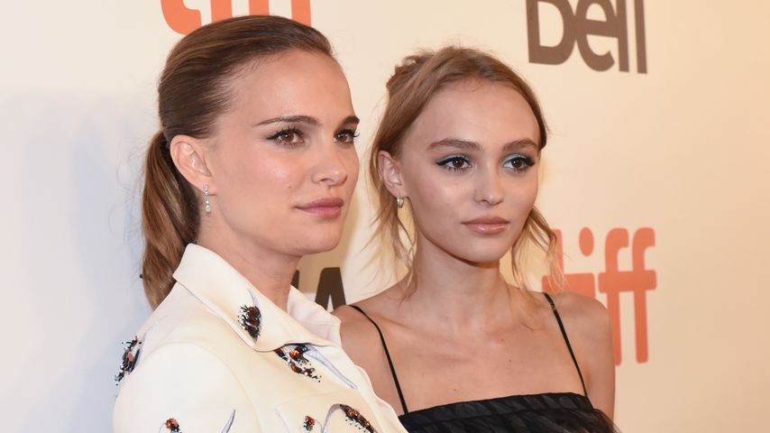 Natalie Portman und Lily-Rose Depp auf dem roten Teppich
