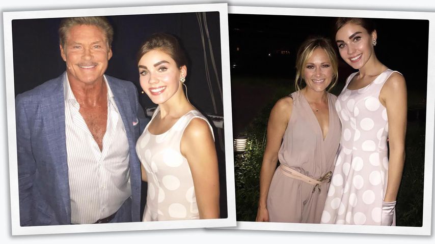 Hasselhoff, Helene & Co.: Nathalie Volk trifft Mega-Stars!