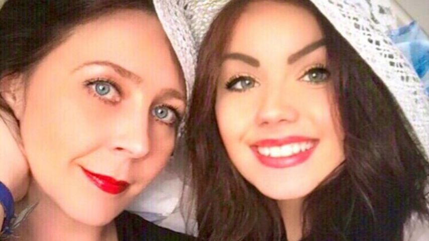 Nathalie Volk mit ihrer Mutter Viktoria