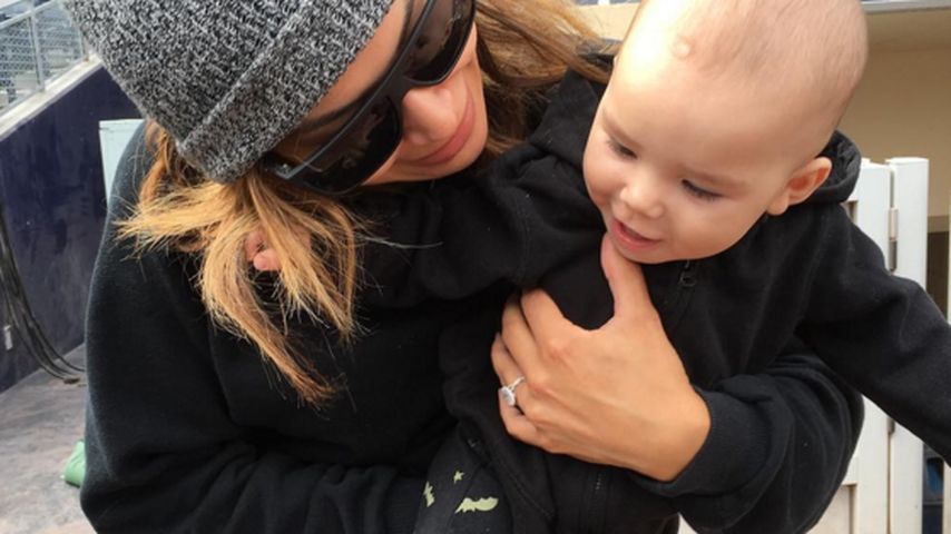 Naya Rivera mit ihrem Sohn Josey