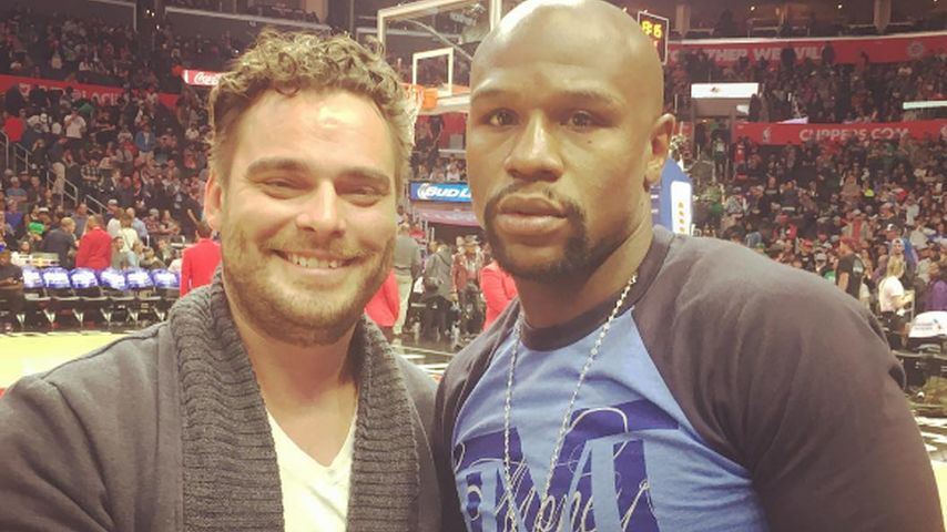 Nick Galecki und Floyd Mayweather