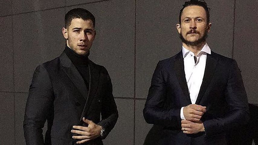 Nick Jonas und Jonathan Tucker auf dem Weg zur Abschiedsfeier von Präsident Barack Obama