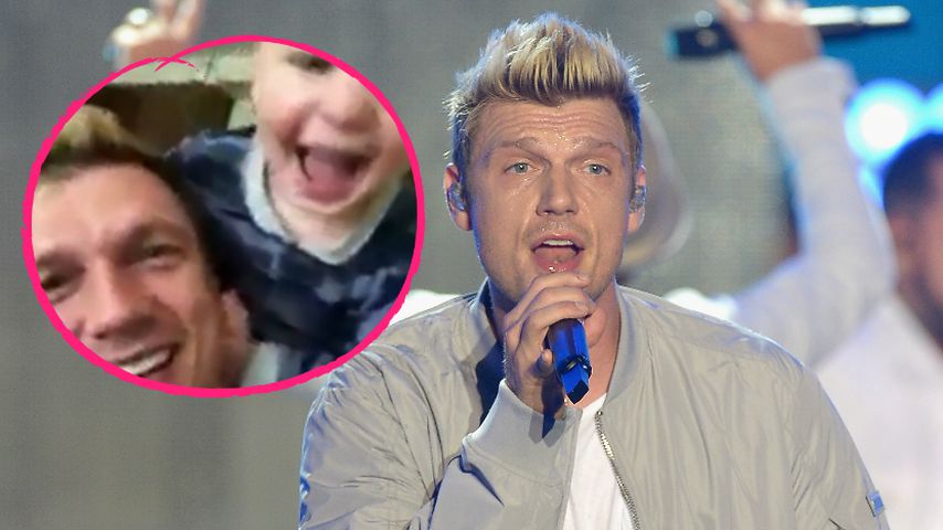 Vom Backstreet Boy zum Pferd: So bespaßt Nick seinen Sohn!