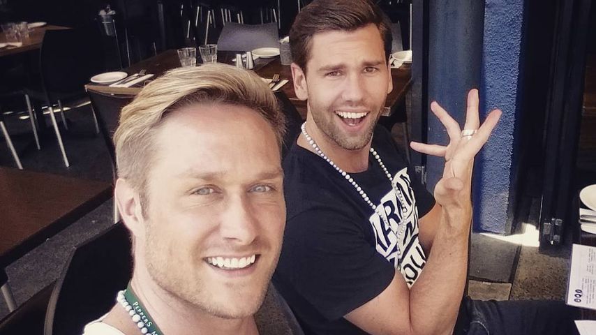 Nico Schwanz und Alexander "Honey" Keen in Australien