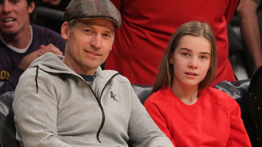 Nikolaj Coster-Waldau mit seiner Tochter in Los Angeles