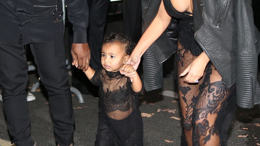 Kim Kardashian, Kanye West und North West