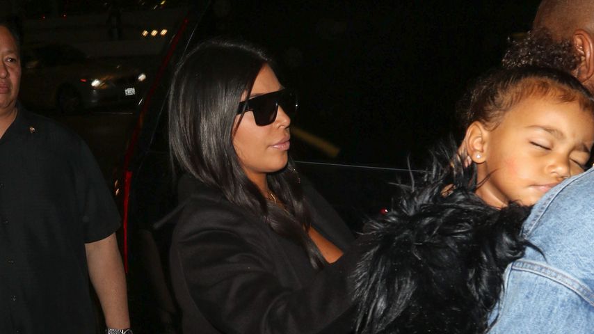 Kim Kardashian, Kanye West und North West