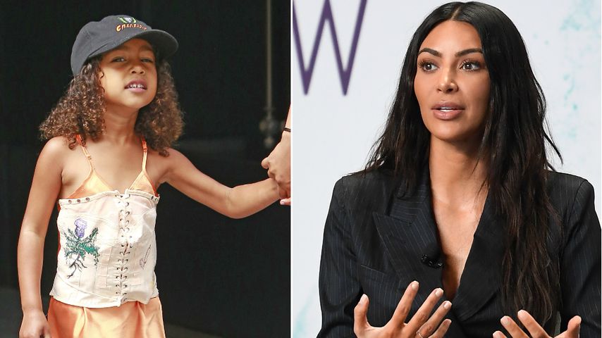 North (4) im Korsett-Kleid! Kim K wehrt sich gegen Kritiker