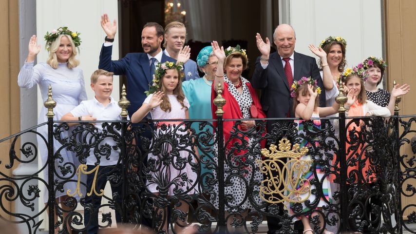 Norwegische Royals beim Royal Silver Jubiläum in Trondheim