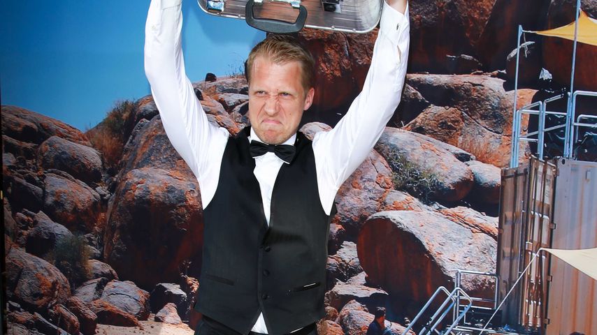 Oliver Pocher beim Shooting für "Global Gladiators"