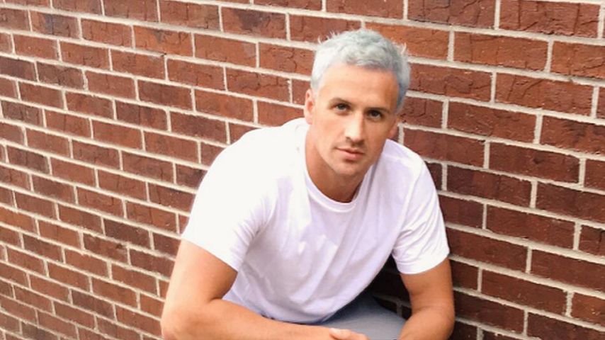 Olympia-Schwimmer Ryan Lochte mit blonden Haaren