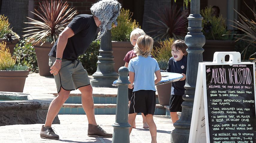 Orlando Bloom und Flynn Bloom