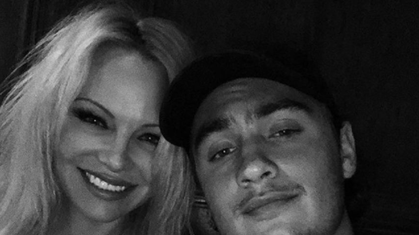 Pamela Anderson und ihr Sohn Brandon Lee