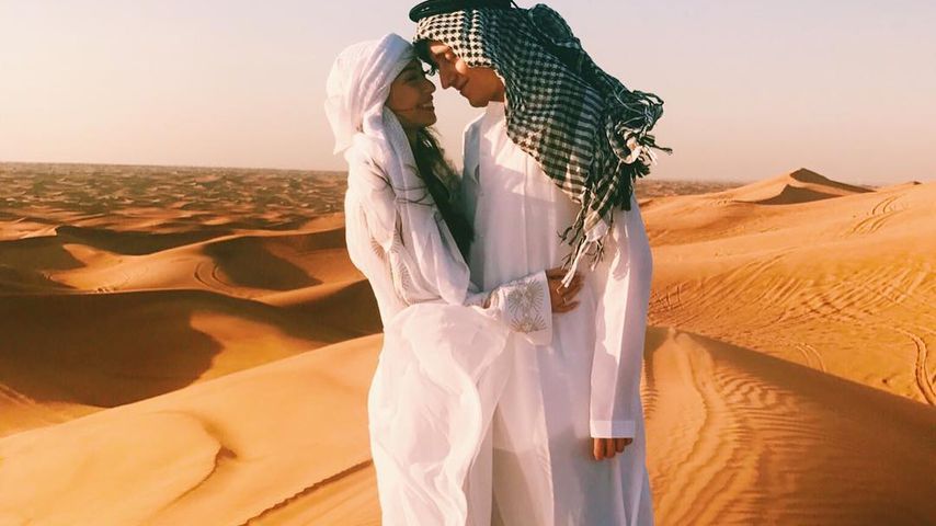 Paola Maria und Sascha in Dubai