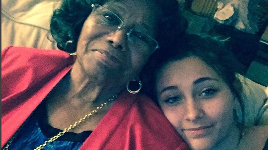 Paris Jackson mit Großmutter Katherine
