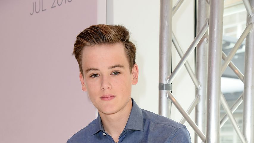 Paul Elvers, Sohn von Jenny Elvers und Alex Jolig