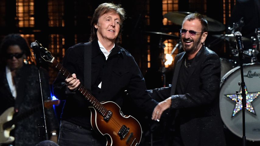 Paul McCartney und Ringo Starr, ehemalige Beatles-Bandkollegen