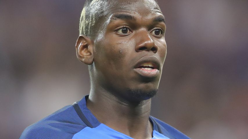 Paul Pogba beim Match Frankreich gegen Rumänien