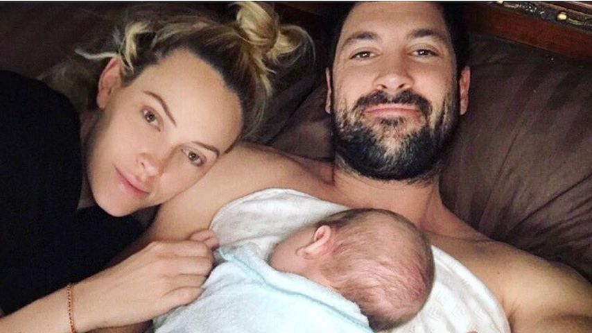 Peta Murgatroyd, Maksim Chmerkovskiy und Baby Shai