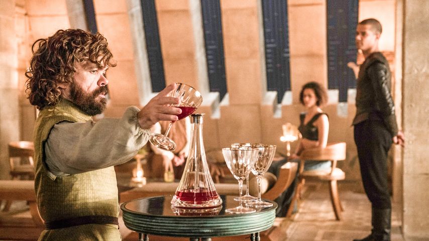 Peter Dinklage, Jacob Anderson und Nathalie Emmanuel bei "Game of Thrones"