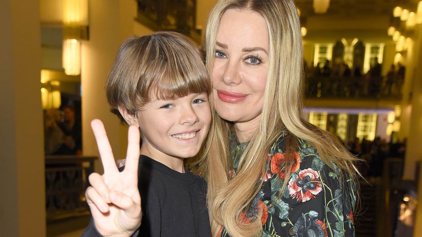 Philias Martinek und seine Mutter Xenia Seeberg