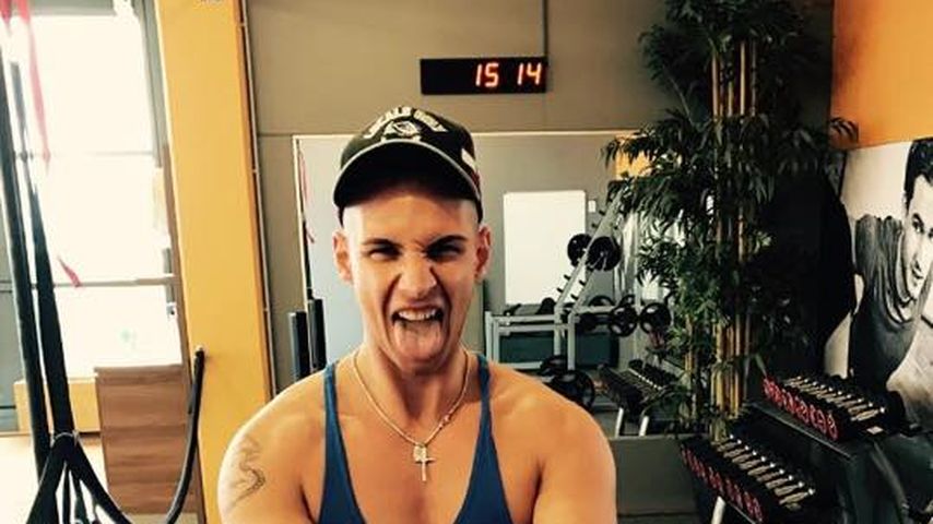 Pietro beim Training