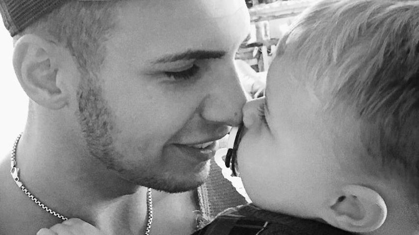Pietro Lombardi mit seinem Sohn Alessio