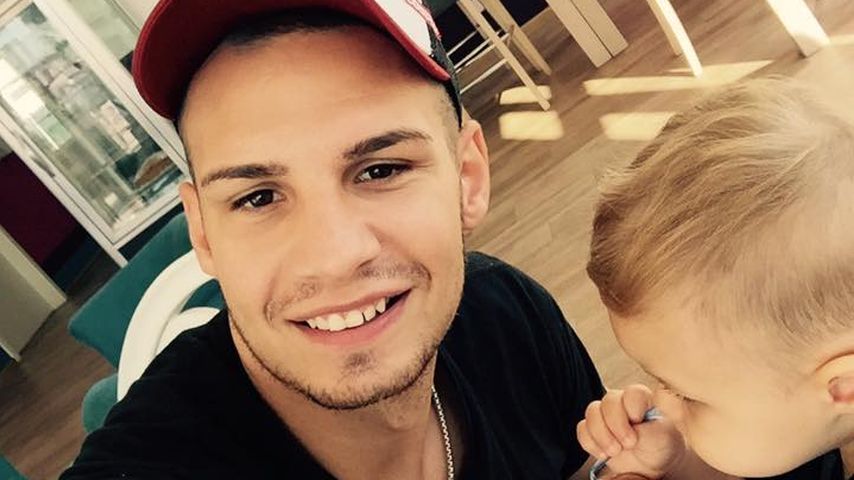 Pietro Lombardi mit Söhnchen Alessio