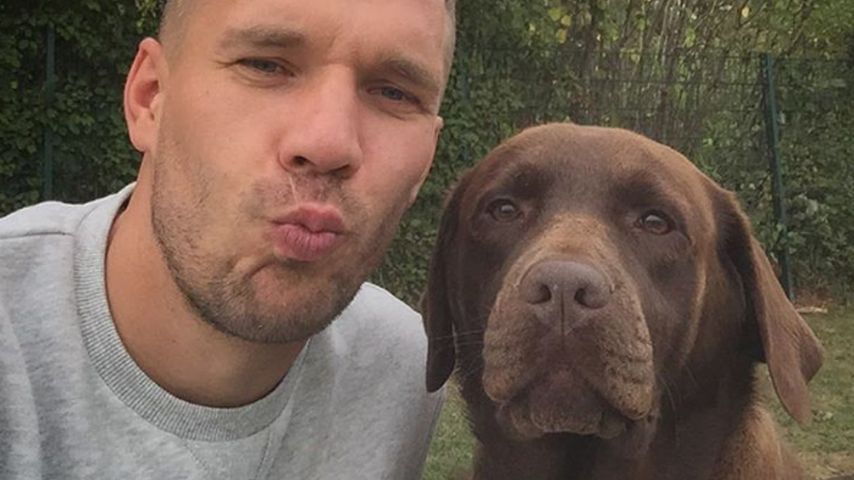 Poldi und sein "bester Freund"