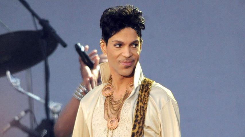 Prince beim Hop Farm Festival in England