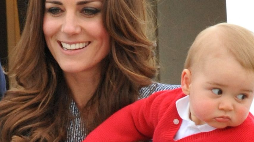 Herzogin Kate und Prinz George
