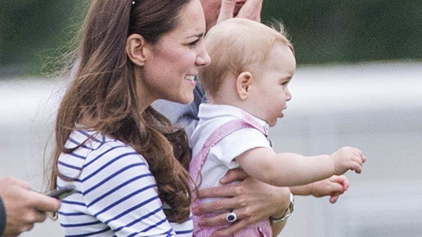 Herzogin Kate und Prinz George