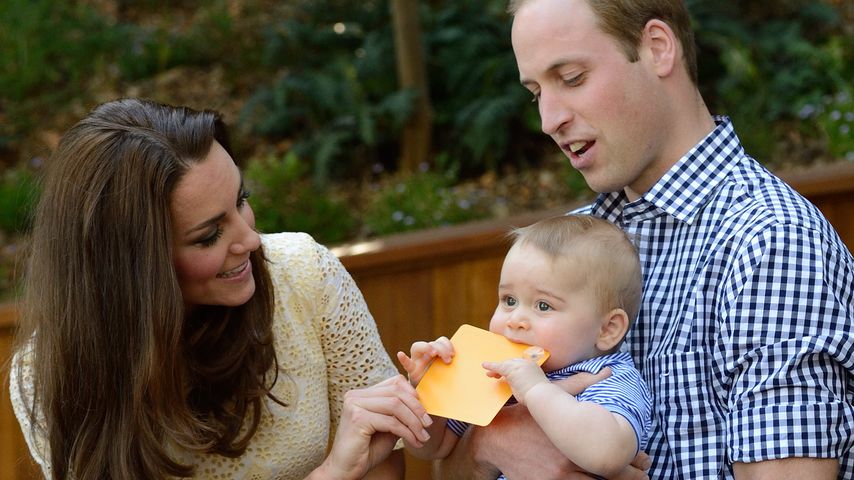 Herzogin Kate, Prinz William und Prinz George