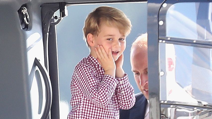 Prinz George und Prinz William in Hamburg 2017