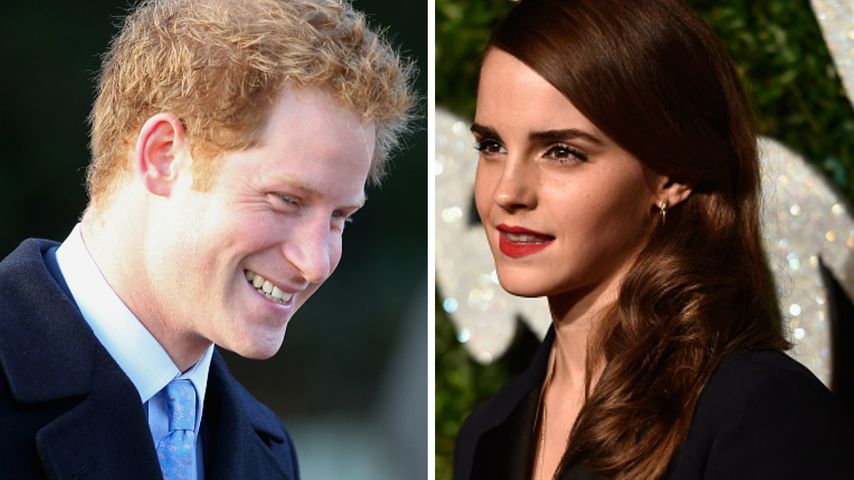 Prinz Harry und Emma Watson